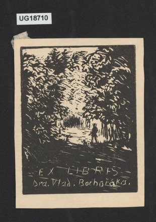 Ex libris Dra. Vlad. Bochořáka
