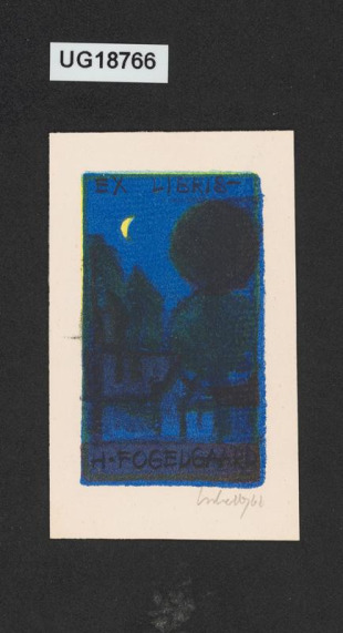 Ex libris H. Fogedgaard