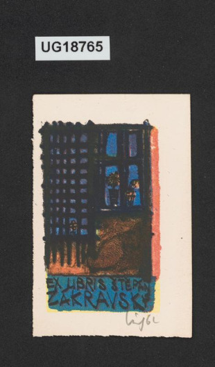Ex libris Štěpán Zákravský