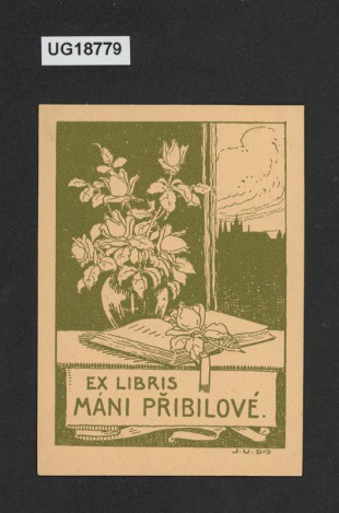 Ex libris Máni Přibilové