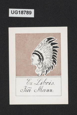 Ex Libris Jiří Mann