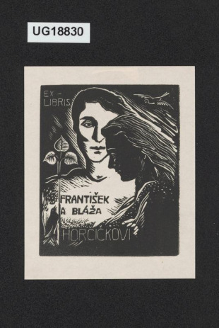 Ex-libris František a Bláža Horčičkovi