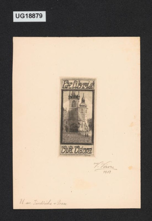 Exlibris Vikt. Vávra