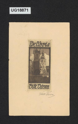 Ex libris Vikt. Vávra