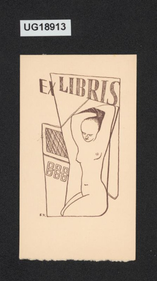Ex libris BBB (Bedřich Beneš Buchlovan)