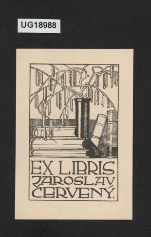 Ex libris Jaroslav Červený