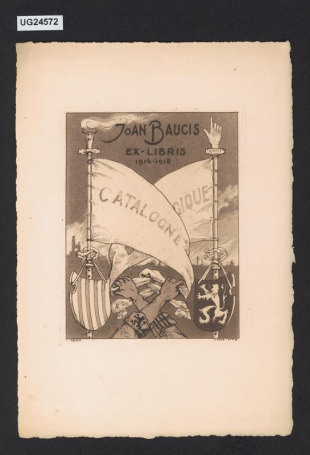 Joan Baucis/ Ex libris/ 1914-1918