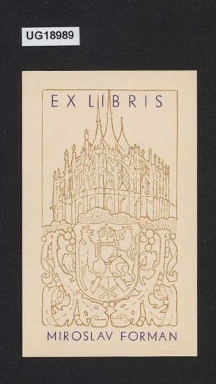 Ex libris Miroslav Forman