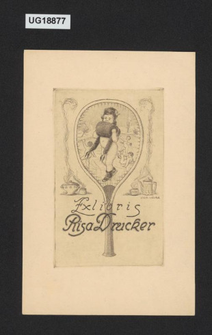 Exlibris Risa Drucker