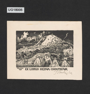 Ex libris Hedva Choutková