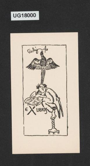 Ex libris Tichý fr