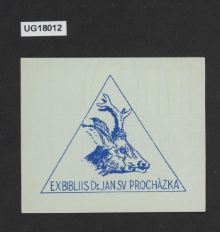 Ex libris Dr. Jan Sv. Procházka