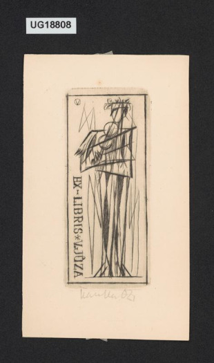 Ex-libris V. Jůza