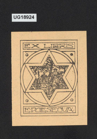 Ex libris E. Polesieová