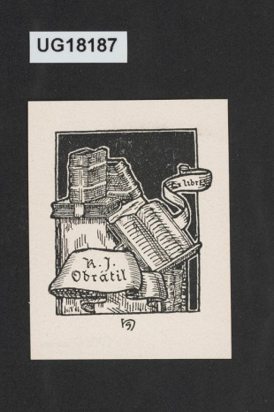 Ex libris K. J. Obrátil