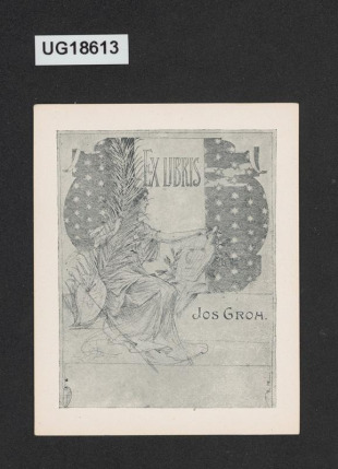 Ex libris Jos. Groh
