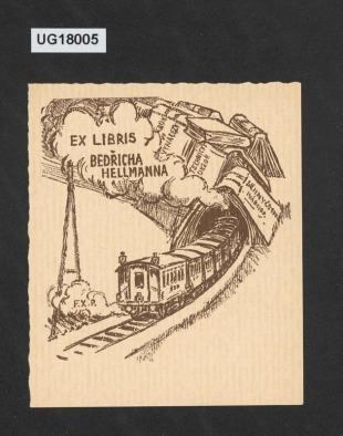 Ex libris Bedřicha Hellmanna