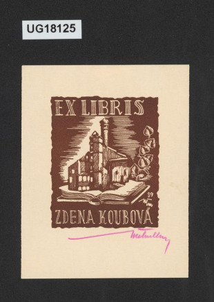 Exlibris Zdena Koubová