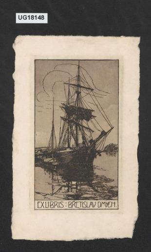Exlibris Břetislav Dmych