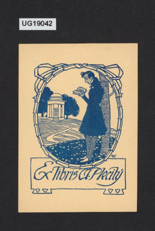Ex libris A. Plecitý