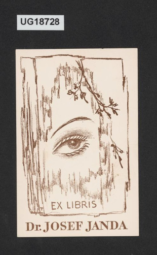 Ex libris Dr. Josef Janda