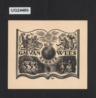 Ex libris G. M. van Wees