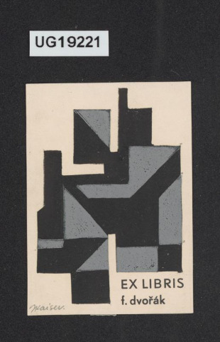 Ex libris f. dvořák