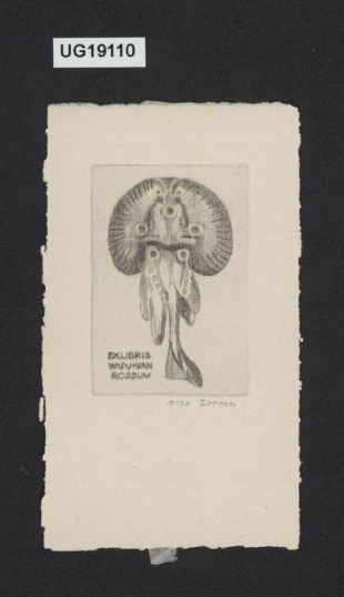 Exlibris W. J. J. van Rossum