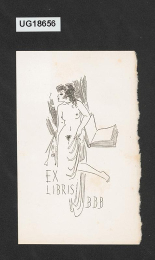 Ex libris BBB (Bedřich Beneš Buchlovan)
