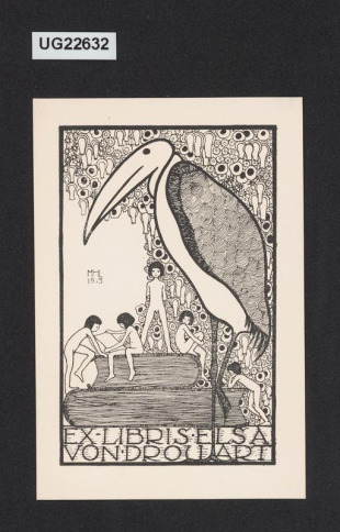 Ex libris Elsa von Drouart