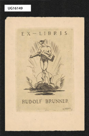 Ex libris Rudolf Brunner