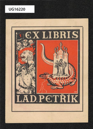 Ex libris Lad. Petřík