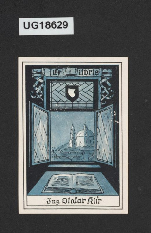 Ex libris Ing. Otakar Klír