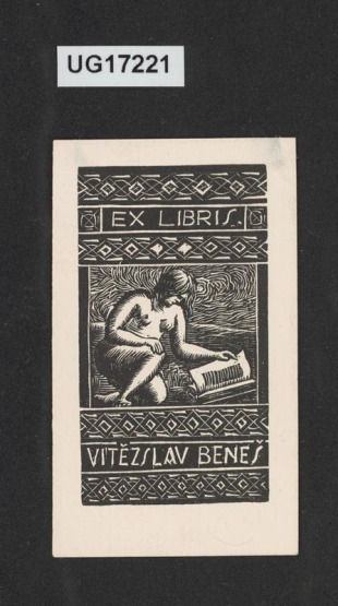 Ex libris Vítězslav Beneš