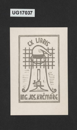 Ex libris ing. Jos. Krčmář