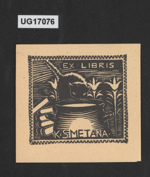 Ex libris K. Smetana