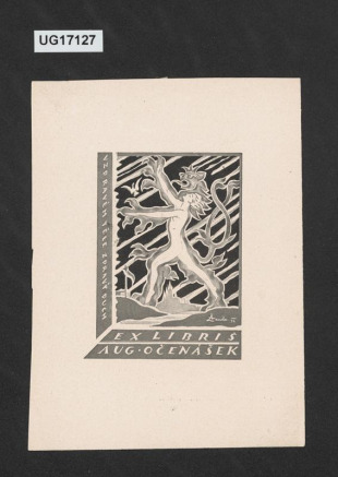 Ex libris Aug. Očenášek