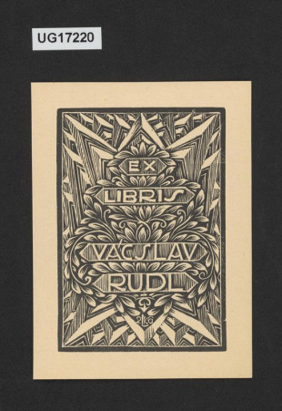 Ex libris Vácslav Rudl