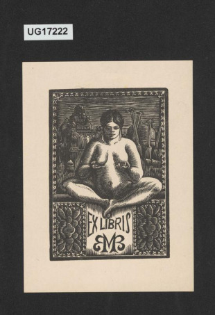 Ex libris BMB (Bedřich M. Beneš)