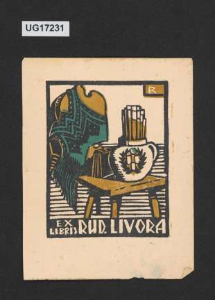 Ex libris Rud. Livora