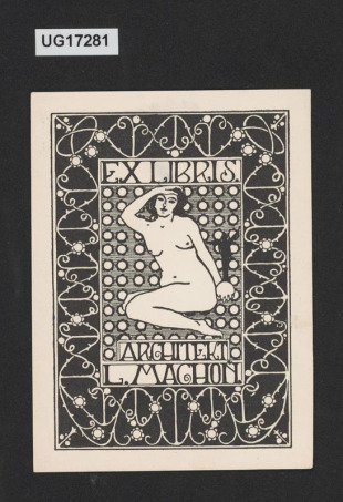 Ex libris architekt L. Machoň