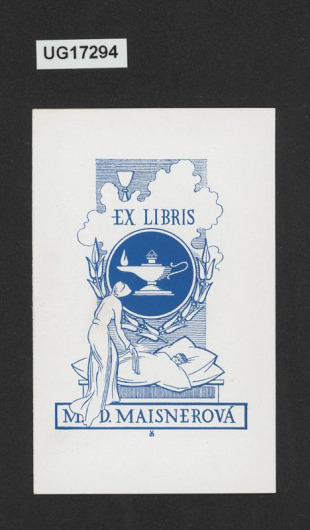 Ex libris M. D. Maisnerová