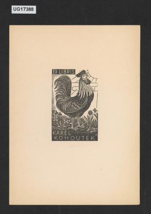 Ex libris Karel Kohoutek