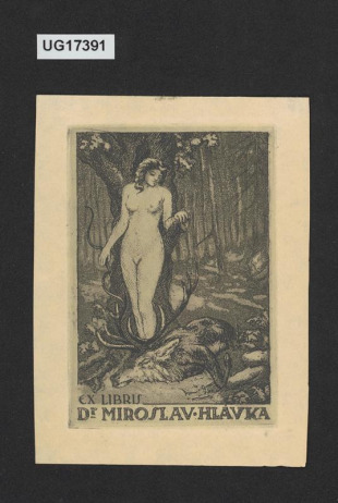 Ex libris Dr. Miroslav Hlávka