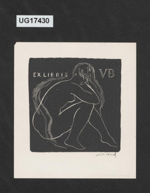 Exlibris VB (Dr. V. Bosák)