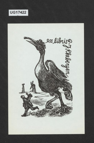 ex libris G. J. Rhebergen