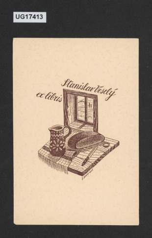 ex libris Stanislav Veselý