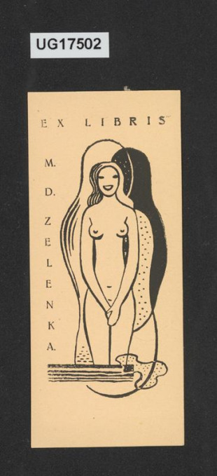 Ex libris M. D. Zelenka