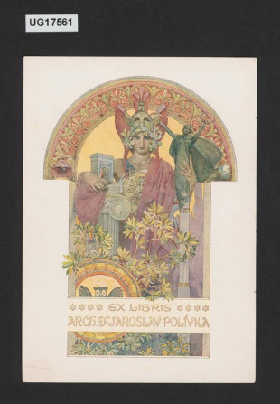 Ex libris arch. Dr. Jaroslav Polívka