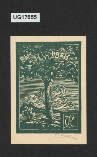 Ex libris ČK